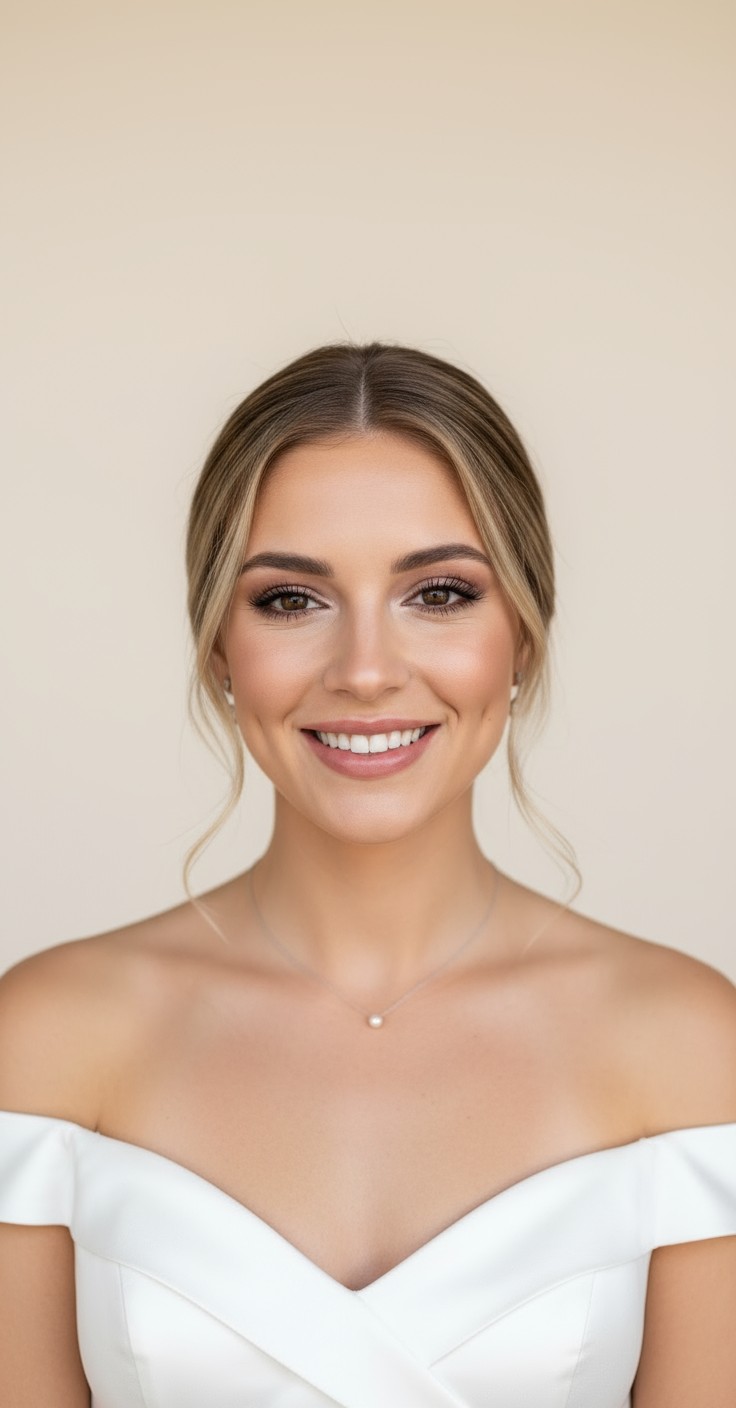 After Low Bun For Wedding